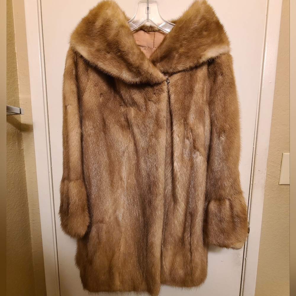 Womens fur coat